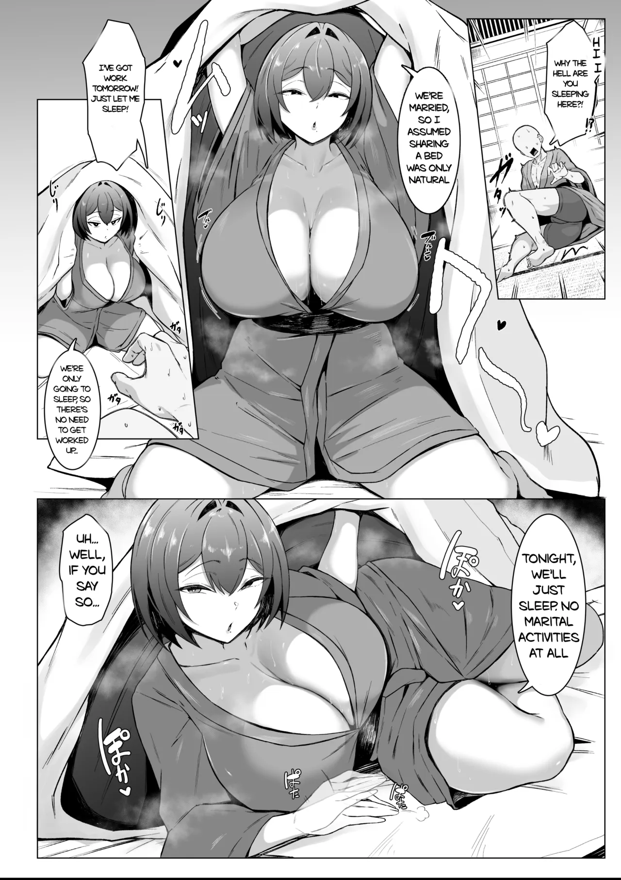 Hentai Manga Comic-The Gloomy Housewife Puts Her Domineering Husband in His Place-Read-35